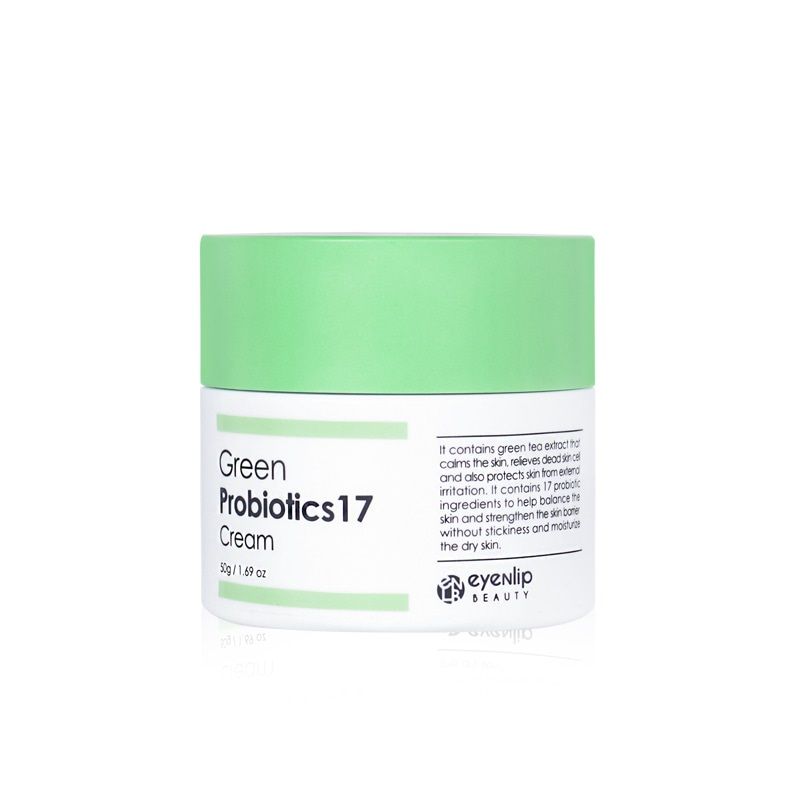 Крем с пробиотиками и зеленым чаем EYENLIP Green Probiotics 17 Cream